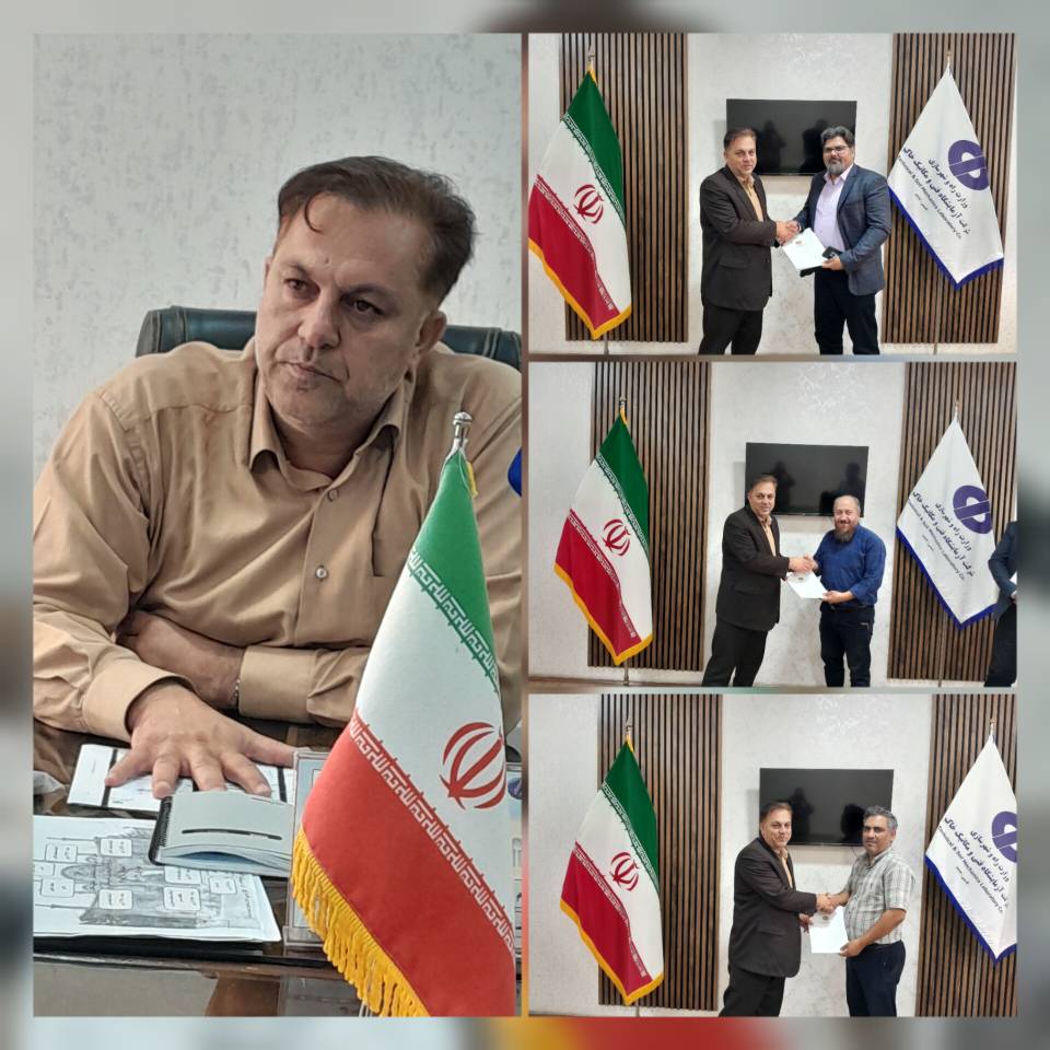 تجلیل از پیشگامان قلم؛ توسط آزمایشگاه فنی و مکانیک خاک استان سمنان